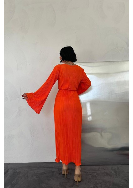 İspanyol Kol Piliseli Elbise modelleri