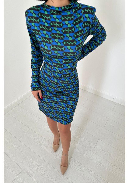 Pileli Desenli Elbise modelleri