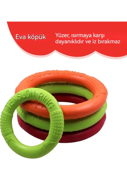 King Store Evcil Hayvan Oyuncak Çekme Halkası Frizbi (Yurt Dışından)