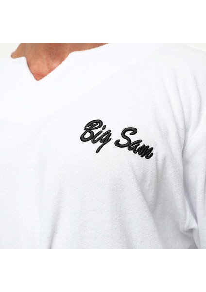 Oversize Havlu Kumaş Rag Top Antrenman T-Shirt Bgsm 3342 fiyatları