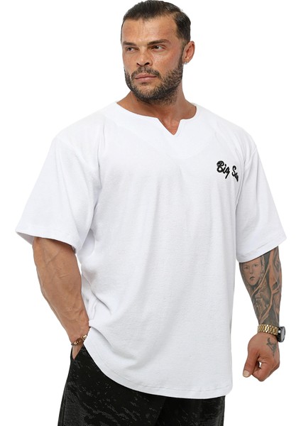 Oversize Havlu Kumaş Rag Top Antrenman T-Shirt Bgsm 3342 fırsatları