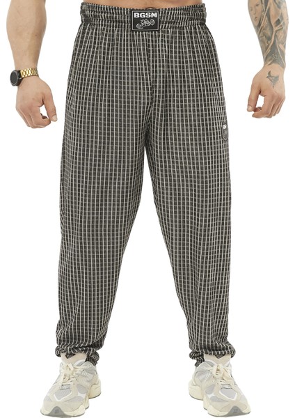 Erkek Loose Fit Eşofman Altı Pöti Kare Body Pantolon PNT1389
