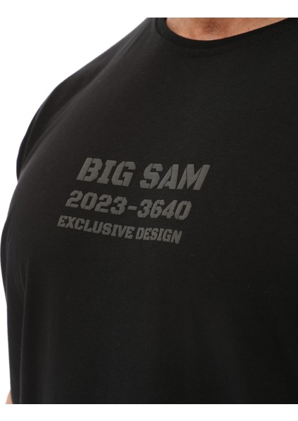 Oversize Rag Top Antrenman Tişörtü Big Sam 3346