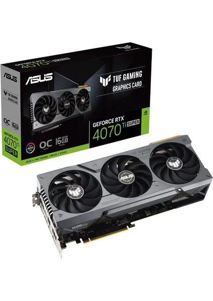 Geforce TUF-RTX4070TIS-O16G-GAMING 16GB GDDR6X 256BIT 2xhdmı 3xdp Ekran Kartı