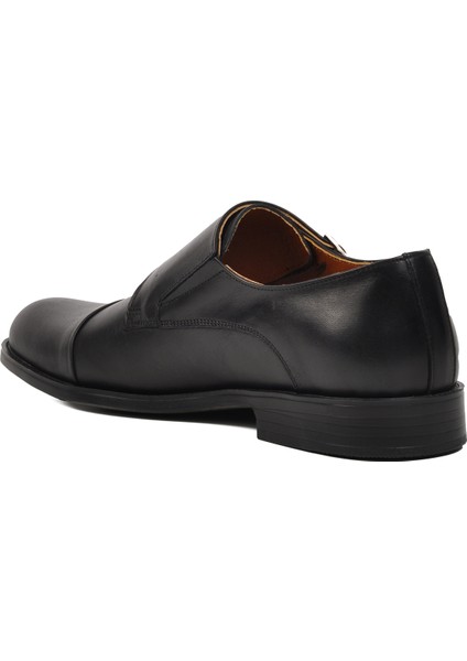 Premium 33253 Siyah Deri Erkek Klasik Ayakkabı fırsatları