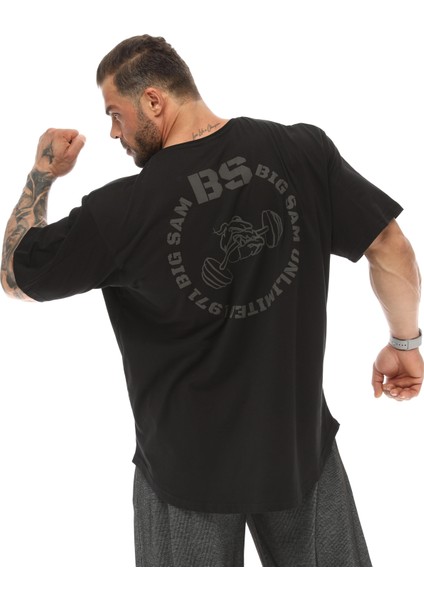 Oversize Rag Top Antrenman Tişörtü Big Sam 3346 fırsatları