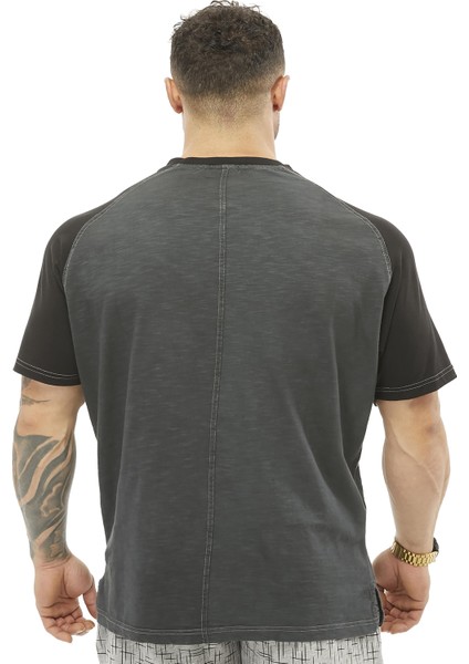 Reglan Kol Yıkamalı Spor T-Shirt Bgsm 3352 modelleri