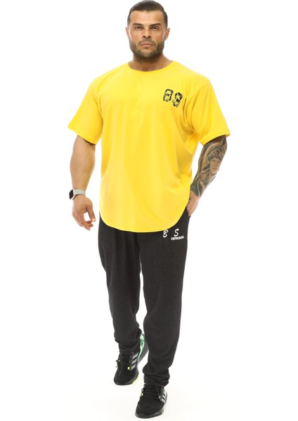 Oversize T-Shirt Rag Top Antrenman Üstü Big Sam 3340