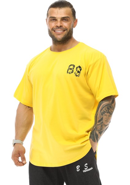 Oversize T-Shirt Rag Top Antrenman Üstü Big Sam 3340