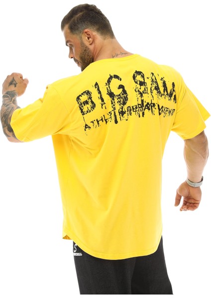 Oversize T-Shirt Rag Top Antrenman Üstü Big Sam 3340