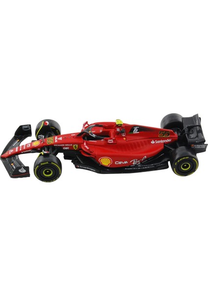 Bburago Ferrarii F1-75#55 Sebastian Vettel 2022 1/43 Pres Döküm Model Araba 36832 (Yurt Dışından) modelleri