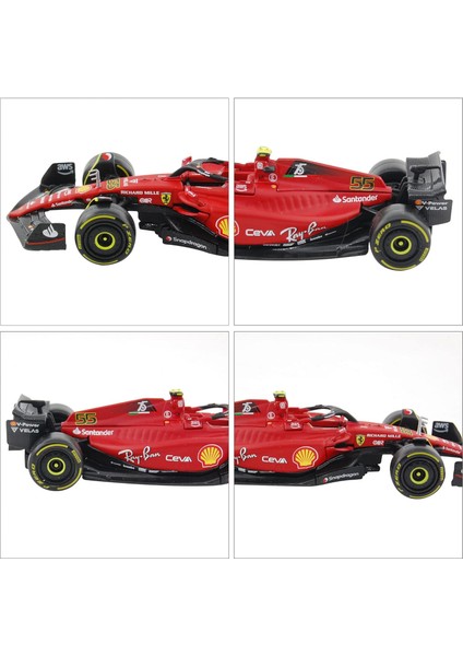Bburago Ferrarii F1-75#55 Sebastian Vettel 2022 1/43 Pres Döküm Model Araba 36832 (Yurt Dışından) fırsatları