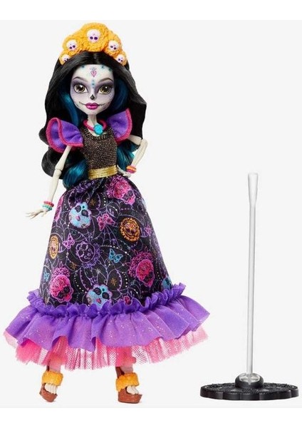 Monster High Howliday Día De Muertos Skelita Calaveras Bebeği