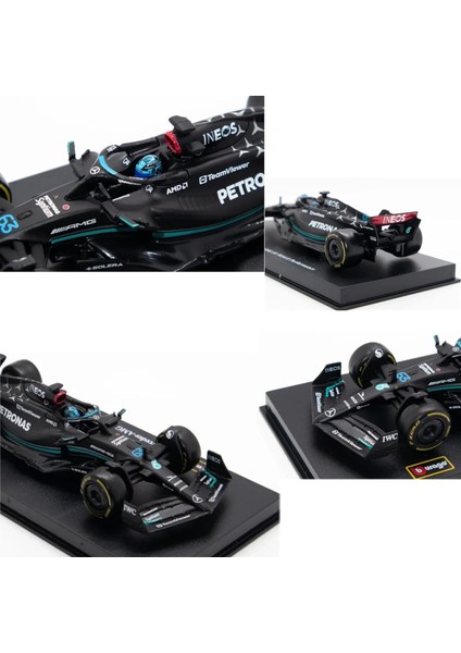 Bburago 2023 1:43 F1MERCEDES W14#63 Alaşım Yarış Arabası George Russell Için 1/43 F1 W14#63 Süper Formula 1 Lüks Döküm Yetişkin Koleksiyon Modeli Hediye (Yurt Dışından) fırsatları