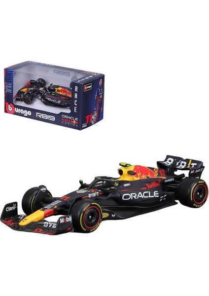 Bburago 1:43 2023 F1 Red Bull RB19 11 # Sergio Perez Ferrari Mercedes Formula Yarışı Alaşım Araba Döküm Modeli (RB19 11 #) (Yurt Dışından)