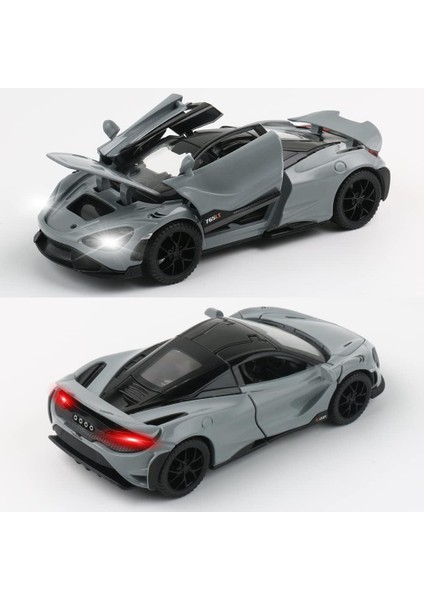 Döküm Oyuncak Araba Mclaren 765LT Spor Araba Modeli, Çinko Alaşım Simülasyon Döküm Geri Çekilebilir Araçlar, 1:32 Ölçekli Mini Süper Araba Oyuncaklar Bebekler Çocuklar Için Işıklar (Yurt Dışından) modelleri