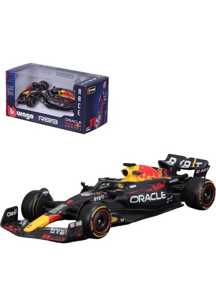 Bburago 1:43 2023 F1 Red Bull RB19 1 # Max Verstappen Ferrari Mercedes Formula Yarışı Alaşım Araba Döküm Modeli (RB19 1 #) (Yurt Dışından)