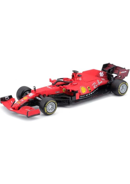B18-36829L 1:43 F1 2021 Ferrari SF21 Leclerc, Çeşitli Renkler, Üniseks Çocuk (Yurt Dışından)