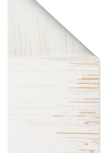 Lykıa Lky 01 Cream Gold Sade ve Modern Yumuşak Akrilik Makine Halısı fırsatları