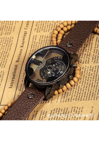 Erkek Mekanik Stil Büyük Kadran Içi Boş Tam Otomatik Kişiselleştirilmiş Trendy Erkek Saati Izle (Yurt Dışından)