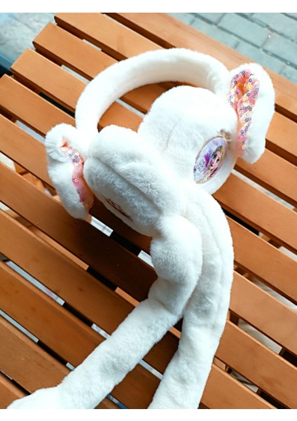 Kulakları Hareket Eden Sesli Peluş Elsa Kulaklık Taç