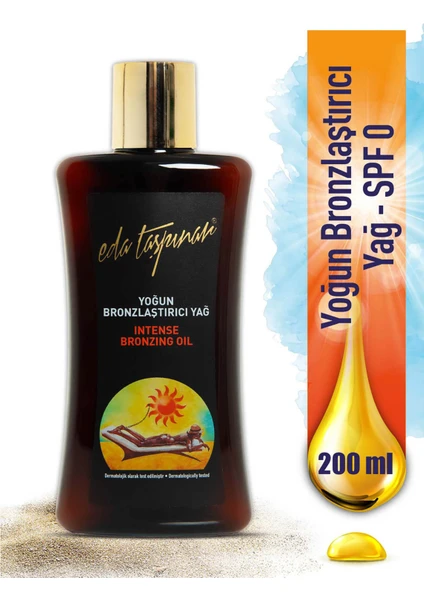 Eda Taşpınar Yoğun Bronzlaştırıcı Yağ SPF 0 200 ml