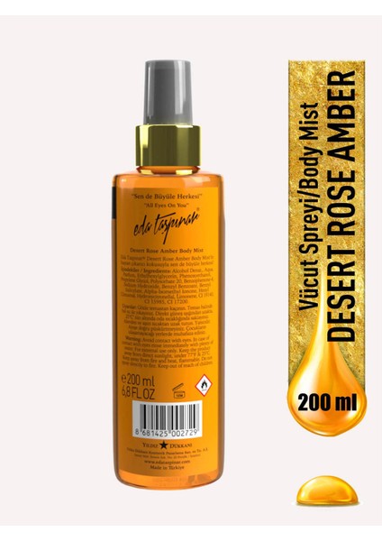 Amber Body Mist 200 ml