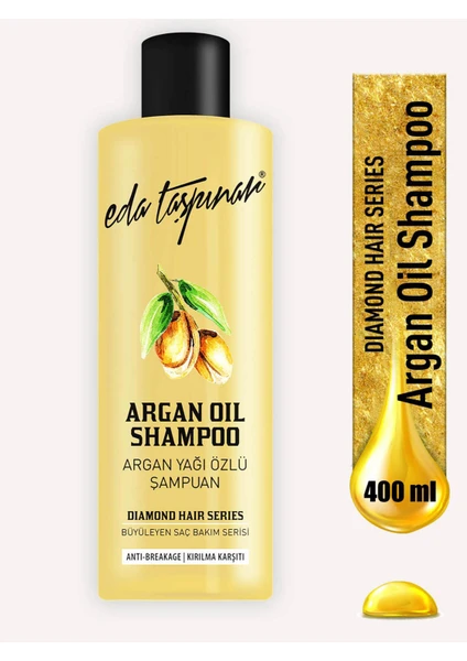 Eda Taşpınar Argan Oil Argan Yağı Özlü Şampuan 400 ml