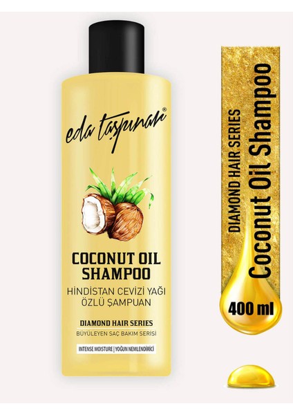 Coconut Oil Hindistan Cevizi Özlü Şampuan 400 ml