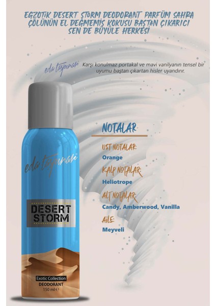 Desert Storm Deodorant 150 ml