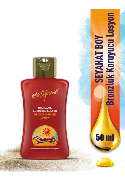 Eda Taşpınar Mini Seyahat Boy 50 ml Bronzluk Koruyucu Losyon