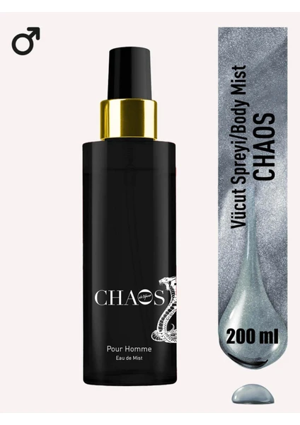 Eda Taşpınar Chaos Eau De Mist 200 ml