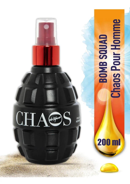 Eda Taşpınar Chaos Pour Homme Bronzing BOMB200 ml