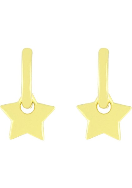 925 Ayar Gümüş Sallantılı Yıldız Küpe fiyatları