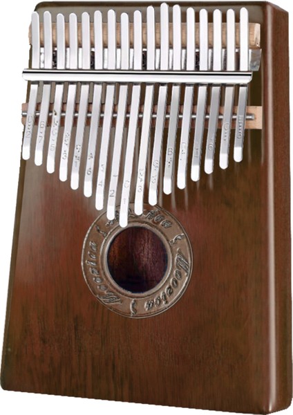 KLX-553 Kalimba 1. Sınıf Maun Ağacı Mineral Çelik Paslanmaz 17 Tuş Tam Set