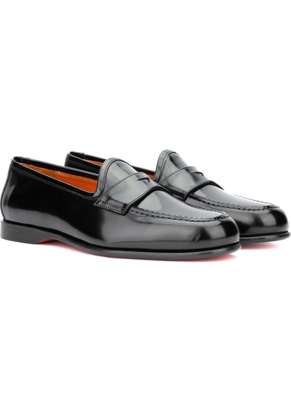 Erkek Hakiki Deri Siyah Açma Loafer Ayakkabı 1016 1455 Erk Ayk Y24 Sıyah Acma indirimleri