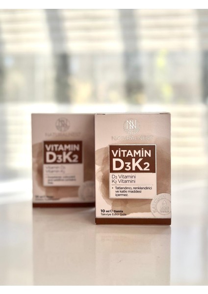 Vitamin D3 K2 Damla 10 ml Sprey 2’li Set fiyatları