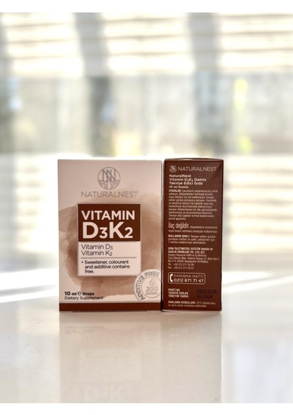 Vitamin D3 K2 Damla 10 ml Sprey 2’li Set modelleri