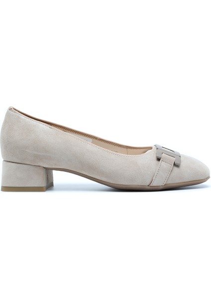 20402 Ara Shoes Graz Kadın Süet Deri Topuklu Ayakkabı 3.5-7.5