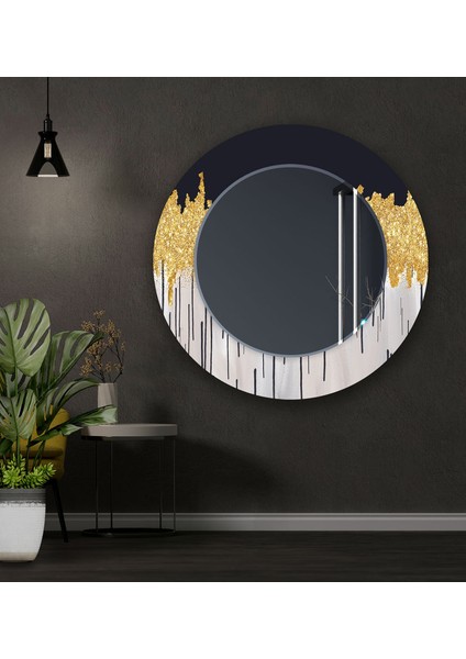 Mermer Desenli Temperli Cam Duvar Aynası fırsatları