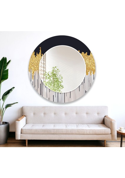 Mermer Desenli Temperli Cam Duvar Aynası indirimleri