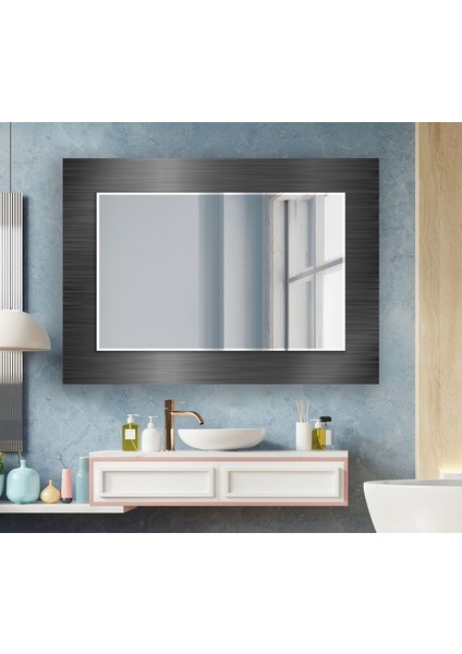 Soyut Desenli Temperli Cam Duvar Aynası indirimleri