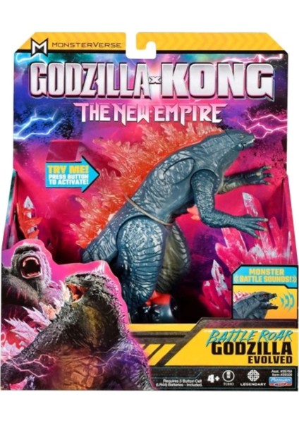 Godzilla x Kong Delüks Aksiyon Figür - Godzilla 18 cm