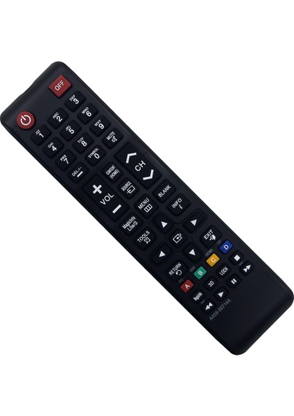 Samsung Monitör Ekranı DE40C DE46C DE55C ED32C ED32D ED40C ED40D ED46C ED46D ED55C ED55D ED65C ED65D ED75C ED75D LE32C LE46C LE55C Için Uzaktan Kumanda AA59-00714A (Yurt Dışından)
