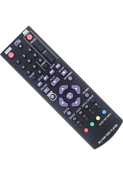 Lg DVD Oynatıcı BP125 BP200 BP320 BD550 BD560 BD570 BD620 BD660 BD670 BP220N BP125 BP325W Için Uzaktan Kumanda AKB73615801 (Yurt Dışından)