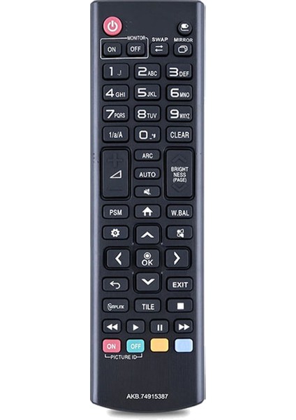 Lg Tv 47IN5400 42PN450B 50IN5400 55LA690V Için Uzaktan Kumanda AKB74915387 (Yurt Dışından)