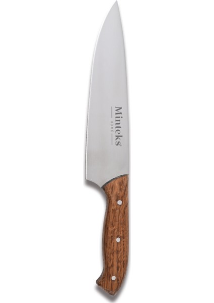 32CM Ahşap Saplı Çelik Sef Bıçağı G0462 fırsatları
