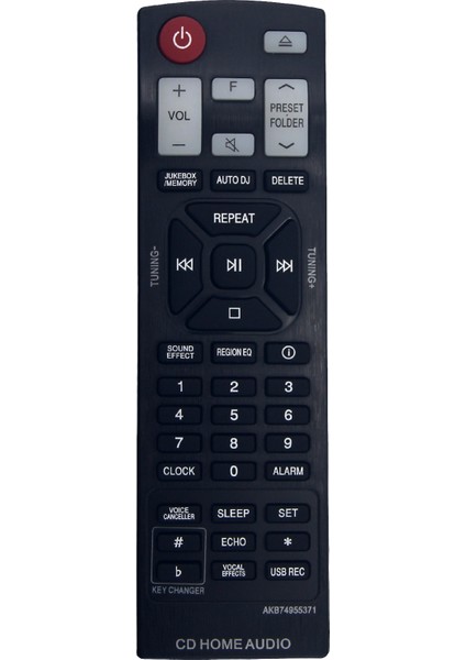 Lg Mini Hi-Fi Sistemi CK99 CKS99F Için Uzaktan Kumanda AKB74955371 (Yurt Dışından)