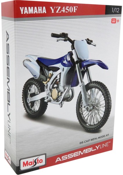 Yamaha YZ450F Model Kit Motosiklet 1/12 39195