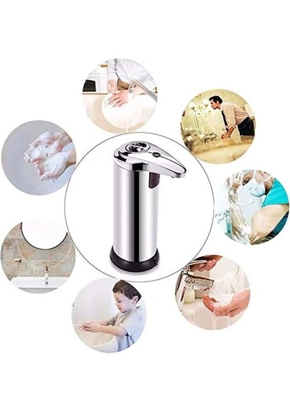 Koyu Yeşil Manuel-Elektrikli Sabunluk Kızılötesi Otomatik Sabunluk Paslanmaz Çelik Mutfak Bulaşık Sıvı Otomatik El Sabunu Dispenseri (Yurt Dışından) modelleri